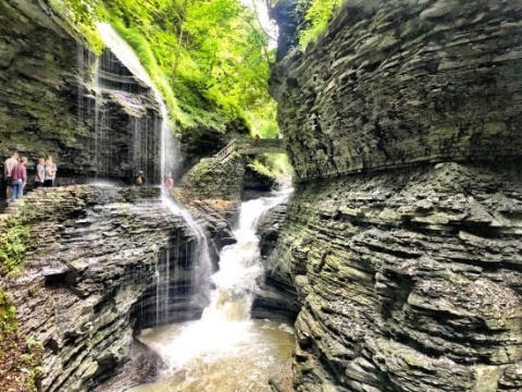 World famous Watkins Glen State Park